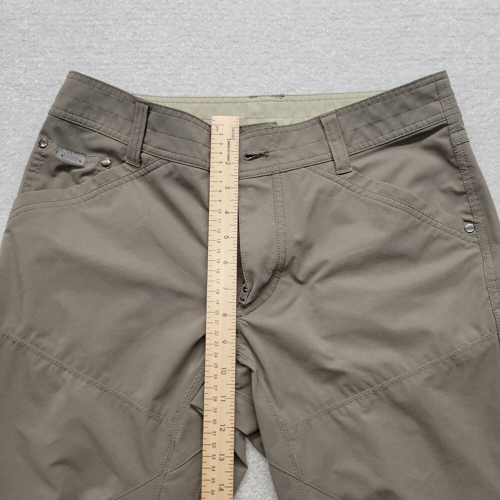 Kuhl Hiking Pants Mens 32x34 Gray Ripstop Outdoor Trail Hiking Stretch - Picture 5 of 10